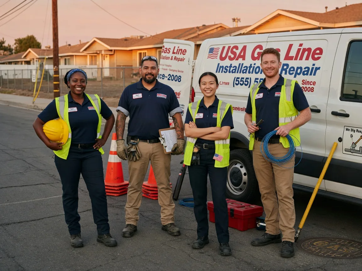 Gas Line Installation company in Fieldon, IL
